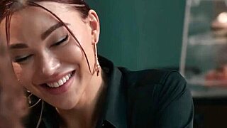 Tgirl college girlfriend fucked hard in public cafe