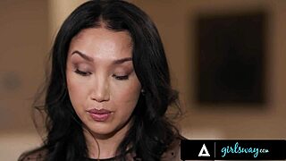 kayley gunner licks pawg bridesmaid pussy scissoring passionately on wedding day