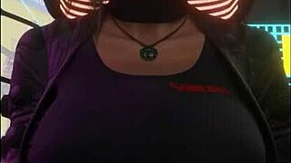 Lara Croft's Massive Titfuck Saves The Day