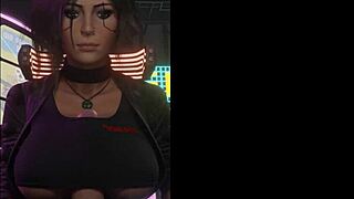 Lara Croft's Massive Titfuck Saves The Day