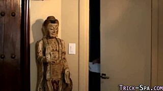 wanna see massaged babe's ass cumshot drip down?