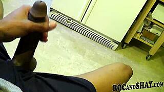 WOW! Kitchen Fuck Fest By Passionate Ebony Lovers!