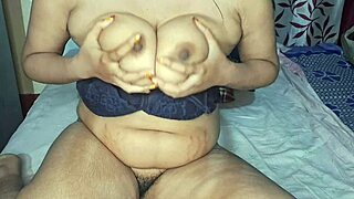 Indian desi bhabhi, show us how you tease that hairy pussy with your toy, you naughty girl?