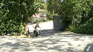 you won't believe how this teen biker chick gets fucked post-ride