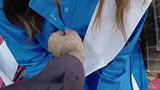 pakistani schoolgirl sneaks old man pounding in desi style