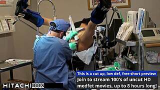 doctor forces freshman phoenix rose to orgasm with hitachi wand backstage tampa