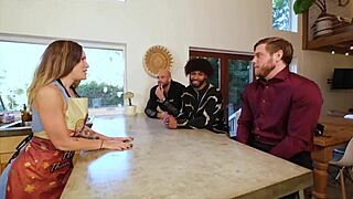 Taboo Thanksgiving Breeding! Bisexual Orgy with Steve Rickz Chloe Kreams Aderes Quin Tony Genius Cliff Jensen