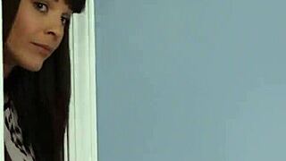 dana dearmond facesits and fingers raven rockette's hairy pussy