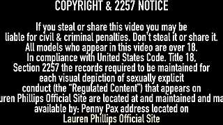look at me dominating sara jay as i tie lauren phillips to lick her big clit juicy ginger pussy lips