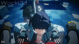 i love jane's lips slurping that monster cock in her messy blowjob