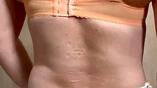 shy junior maid in lingerie gets anal plugged and nipples teased 😈🍑