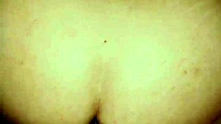 check out this chubby latina bbw couple pounding doggystyle with her small cock hubby's big ass