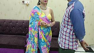 i'm the hottest indian girl getting my tight pussy stretched by tailor's monster cock