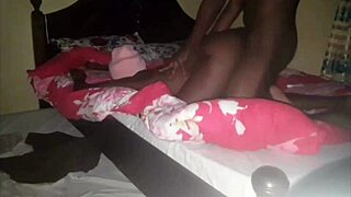 kenyan babe moans taking massive black cock doggy style part 1