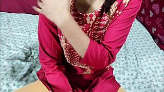 Desi stepsister tempts stepbrother with romantic hardcore pussy ride in Hindi!