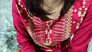 Desi stepsister tempts stepbrother with romantic hardcore pussy ride in Hindi!