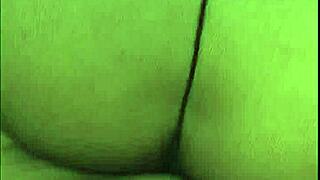 Boss Fills Secretary's Shaved Pussy Creampie in Public Bathroom Facial Explosion