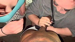 Desperate Sluts Gulp Cocks Beside Grimy Dumpster