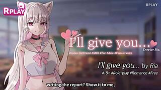 Korean Ria 18 roleplay voice with English subs