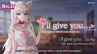 Korean Ria 18 roleplay voice with English subs
