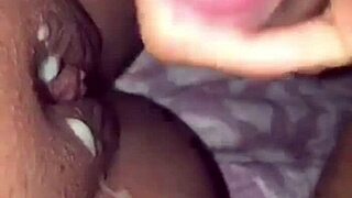 i stuffed big cock deep in neighbor's creamy teen pussy