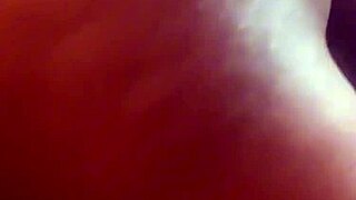 amateur babe rides cock cowgirl style deep in the bedroom