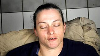 Want this huge homemade facial blasting straight into her eyes?