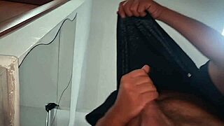 Guy Jerks Hard Cock Anal Finger Pokes Gushes Cum Balls POV Moaning Pleasure