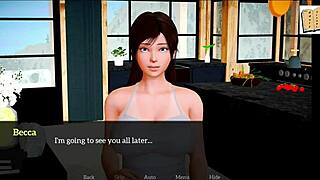 Homemade Milf Game with Big Tits Brunette in New Family Scene 93