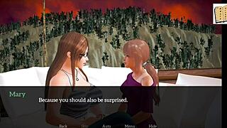 Homemade Milf Game with Big Tits Brunette in New Family Scene 93