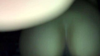 wife spreads petite latina asscheeks showing off piercing tattoo asshole