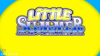 Little Summer's Solo Pussy Masturbation and Lesbian Compilation