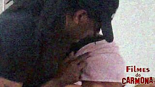 stepdad caught me showering tied me up and fucked me hard!!