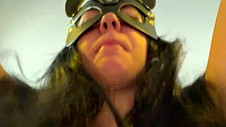 wake up to morning blowjob then cowgirl ride in white fishnets