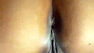 black homemade wife bends over shakes huge wet ass in slow motion
