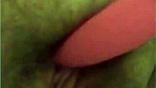 Katie Juicy Fat Pussy Clit Vibes To Intense Solo Orgasm Closeup
