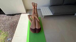 ever wonder what happens when you fuck a yoga trainer in a crowded park daytime?