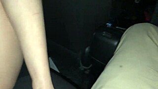 Cute petite teen slut gives the hottest footjob ever
