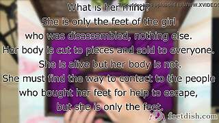 Lilly Secretary Nylon Feet Tickled in Box