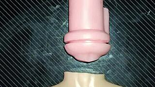 kissy and dolly take turns deepthroating before tits fuck creampie finish