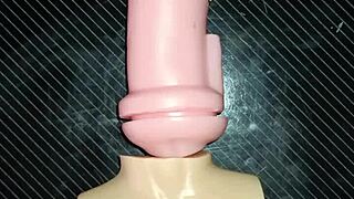 kissy and dolly take turns deepthroating before tits fuck creampie finish