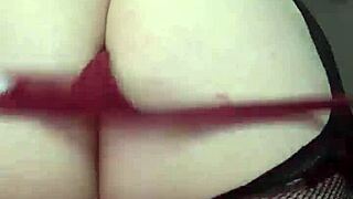 hey watch this chubby slut strip and squirt with suction vibrator