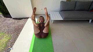 ever wonder what happens when you fuck a yoga trainer in a crowded park daytime?