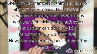 Lilly Secretary Nylon Feet Tickled in Box