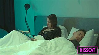 stepmom jerks stepson off rides dick moaning missionary. licks cum from ass after! 🔥🍆💦