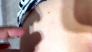 half-brother pounds my wet pussy and big ass half-sis tight hole under blanket creampie