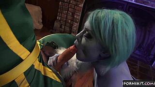 ash hollywood as wonderwoman gets fucked doggystyle by ryan driller in xxx parody