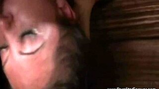 pornstar unleashes epic blowjob destroying her face with massive cumshot