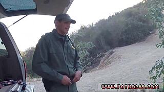 i dominated as a cop then called smith to join our rough bdsm threesome