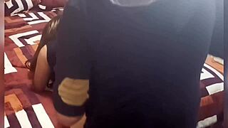college girl cheats on boyfriend post-party with friend's cock ride